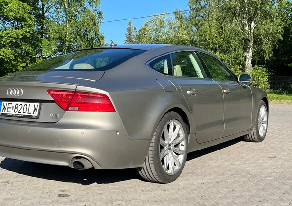 Audi A7 cena 110000 przebieg: 154000, rok produkcji 2012 z Czersk małe 106